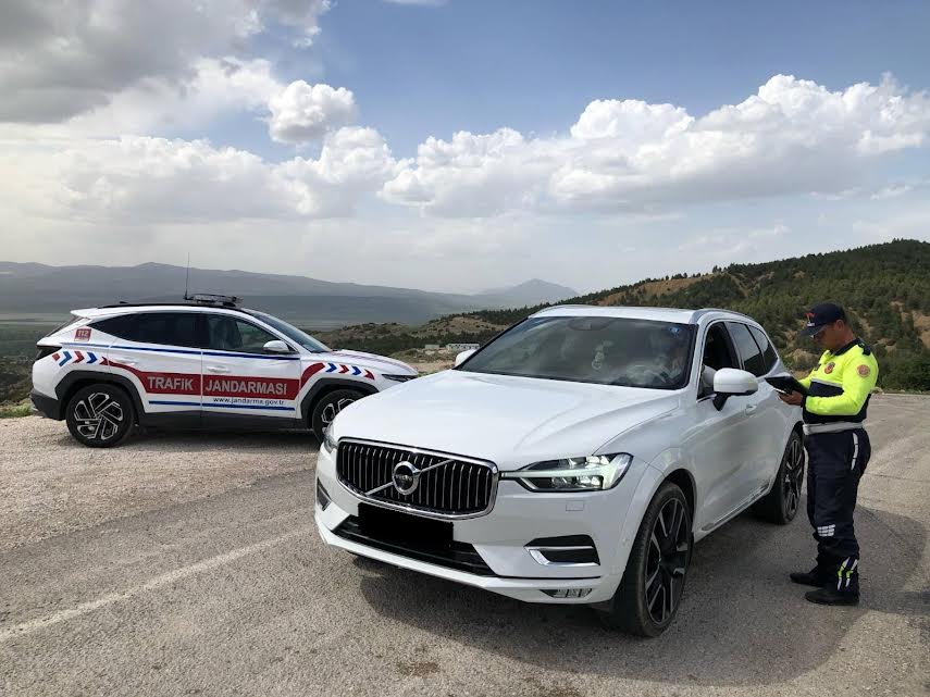 Burdur’da 46 araç trafikten men edildi
